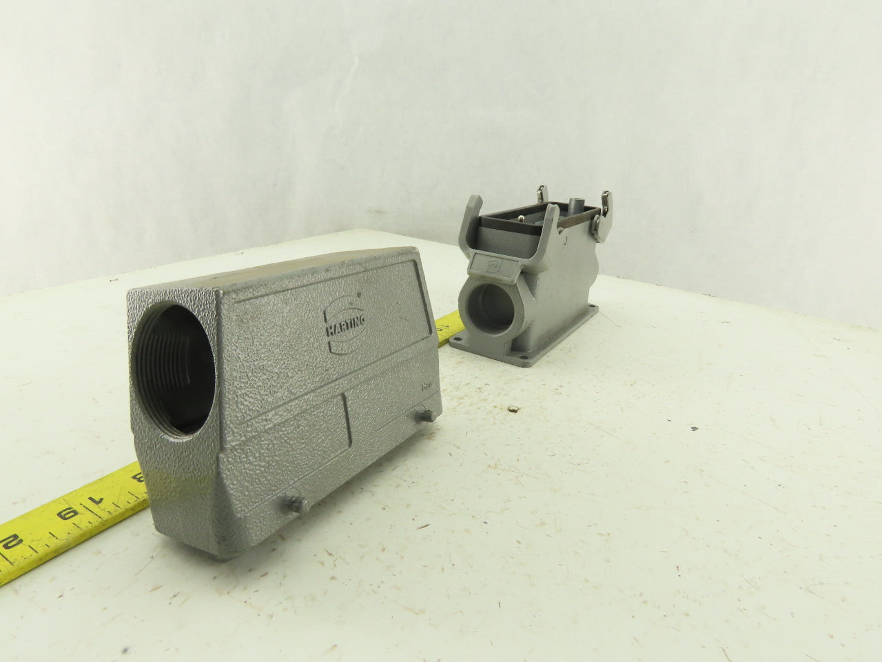 Harting Terminal Housing Base And Hood Side Entry 5-1/4" x 2"