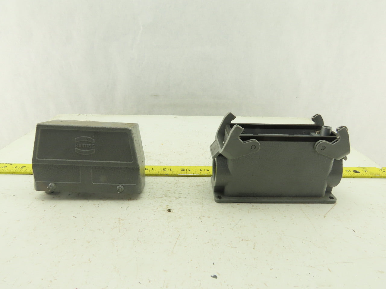 Harting Terminal Housing Base And Hood Side Entry 5-1/4" x 2"