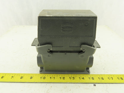 Harting Terminal Housing Base And Hood Side Entry 5-1/4" x 2"