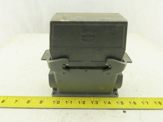 Harting Terminal Housing Base And Hood Side Entry 5-1/4" x 2"