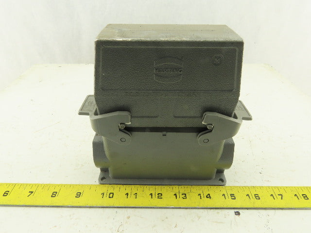 Harting Terminal Housing Base And Hood Side Entry 5-1/4" x 2"