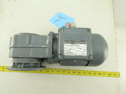 Bauer SG2-S4/DK74 60.63: 1 Ratio 26.5RPM 400V 60Hz 3Ph Right Angle Gearmotor