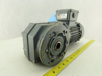 Bauer SG2-S4/DK74 60.63: 1 Ratio 26.5RPM 400V 60Hz 3Ph Right Angle Gearmotor