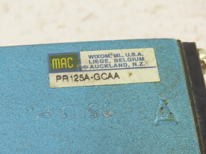 MAC PR125A-GCAA Pneumatic Valve  Pressure Regulator 0-120 PSI