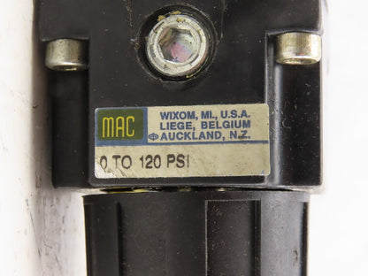 MAC PR125A-GCAA Pneumatic Valve  Pressure Regulator 0-120 PSI