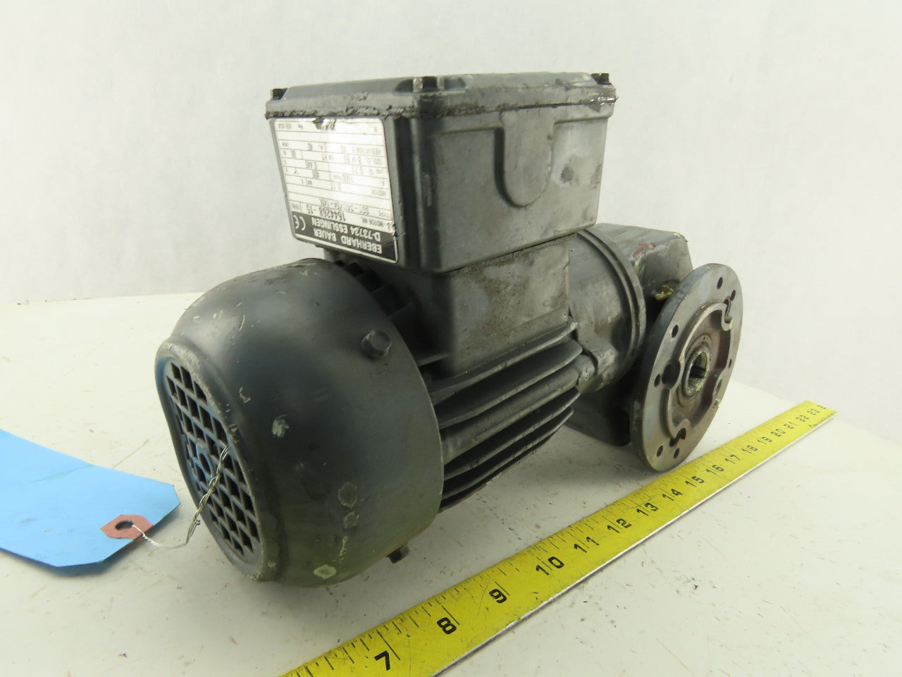 Bauer SG1-34/DK54-143L 40:1 Ratio 40RPM 0.11kW 60Hz 400V Right Angle Gearmotor