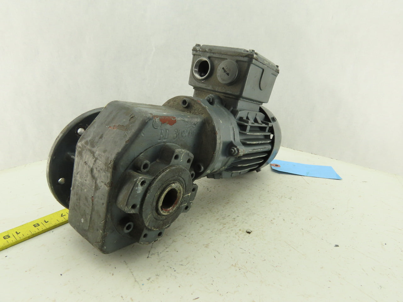 Bauer SG1-34/DK54-143L 40:1 Ratio 40RPM 0.11kW 60Hz 400V Right Angle Gearmotor