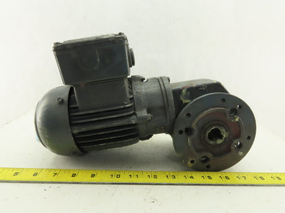 Bauer SG1-34/DK54-143L 40:1 Ratio 40RPM 0.11kW 60Hz 400V Right Angle Gearmotor