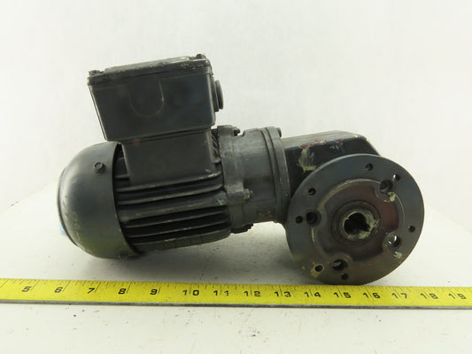 Bauer SG1-34/DK54-143L 40:1 Ratio 40RPM 0.11kW 60Hz 400V Right Angle Gearmotor