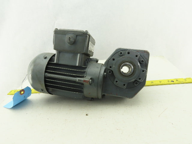 Bauer SG1-34/DK64-163L 40:1 Ratio 40RPM 110W 60Hz 400V Right Angle Gearmotor