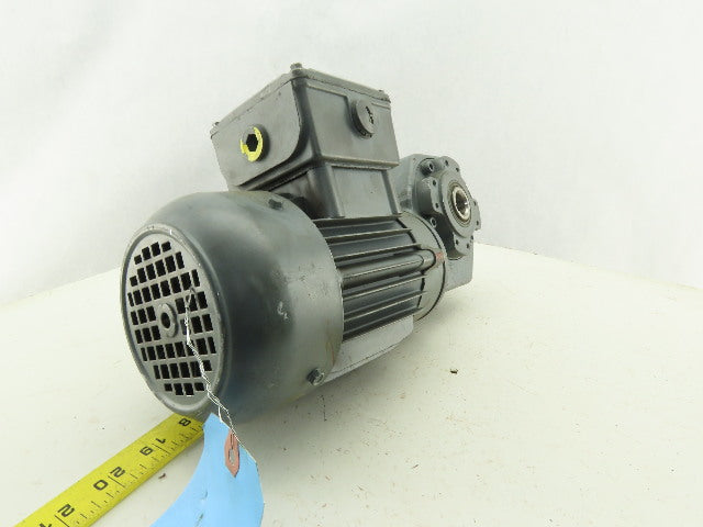 Bauer SG1-34/DK64-163L 40:1 Ratio 40RPM 110W 60Hz 400V Right Angle Gearmotor