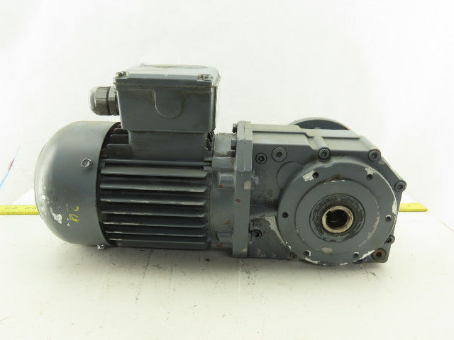 Bauer SG2-S4/DK74-178 60.63:1 Ratio 26.5RPM 400V 300W AC Right Angle Gearmotor