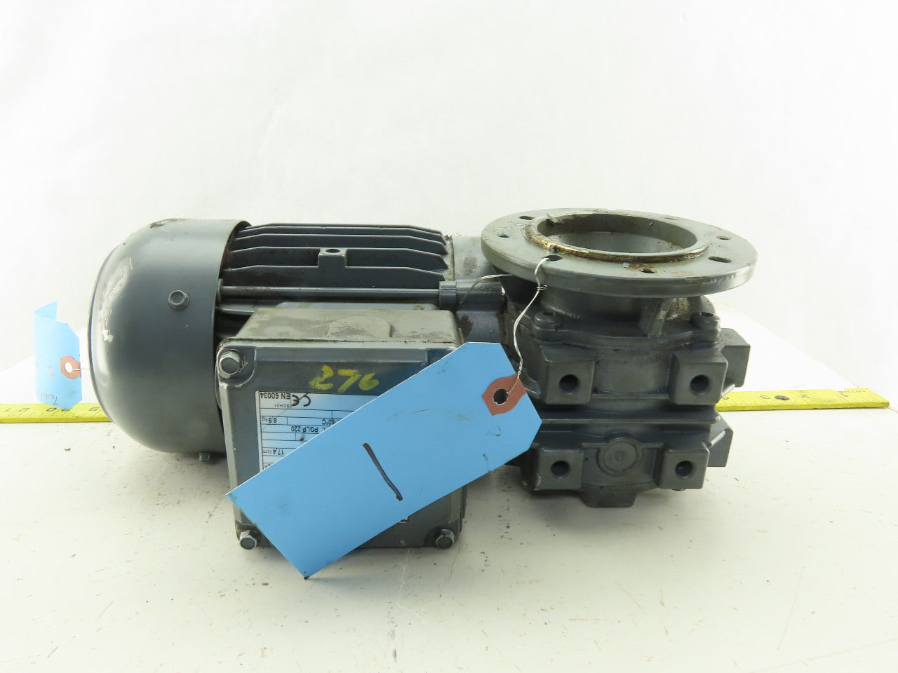 Bauer SG1-34/DK54-143L 40:1 Ratio 40RPM 110W 3Ph 400V Right Angle Gearmotor