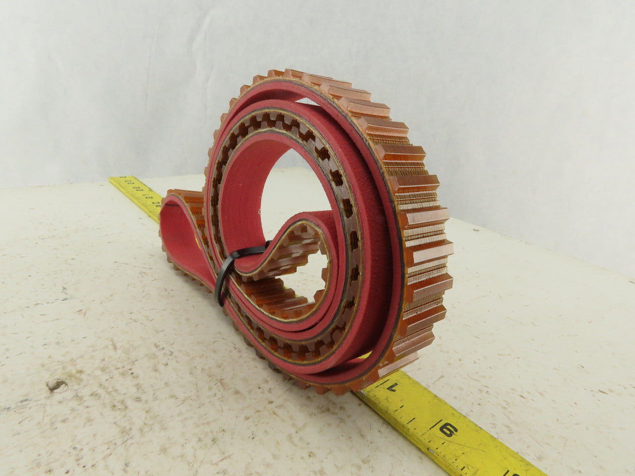 MIR 20T10/1320 Endless Timing Belt W/1/8" Red Linatex Cover 1320mm