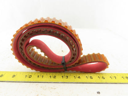 MIR 20T10/1320 Endless Timing Belt W/1/8" Red Linatex Cover 1320mm