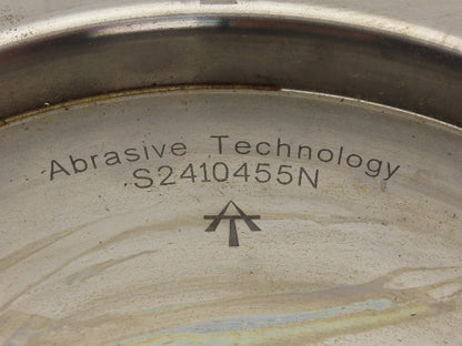 Abrasive Technology S2410455N 12A2 11.25x1.89x1.5 B80N EP Diamond Grinding Wheel