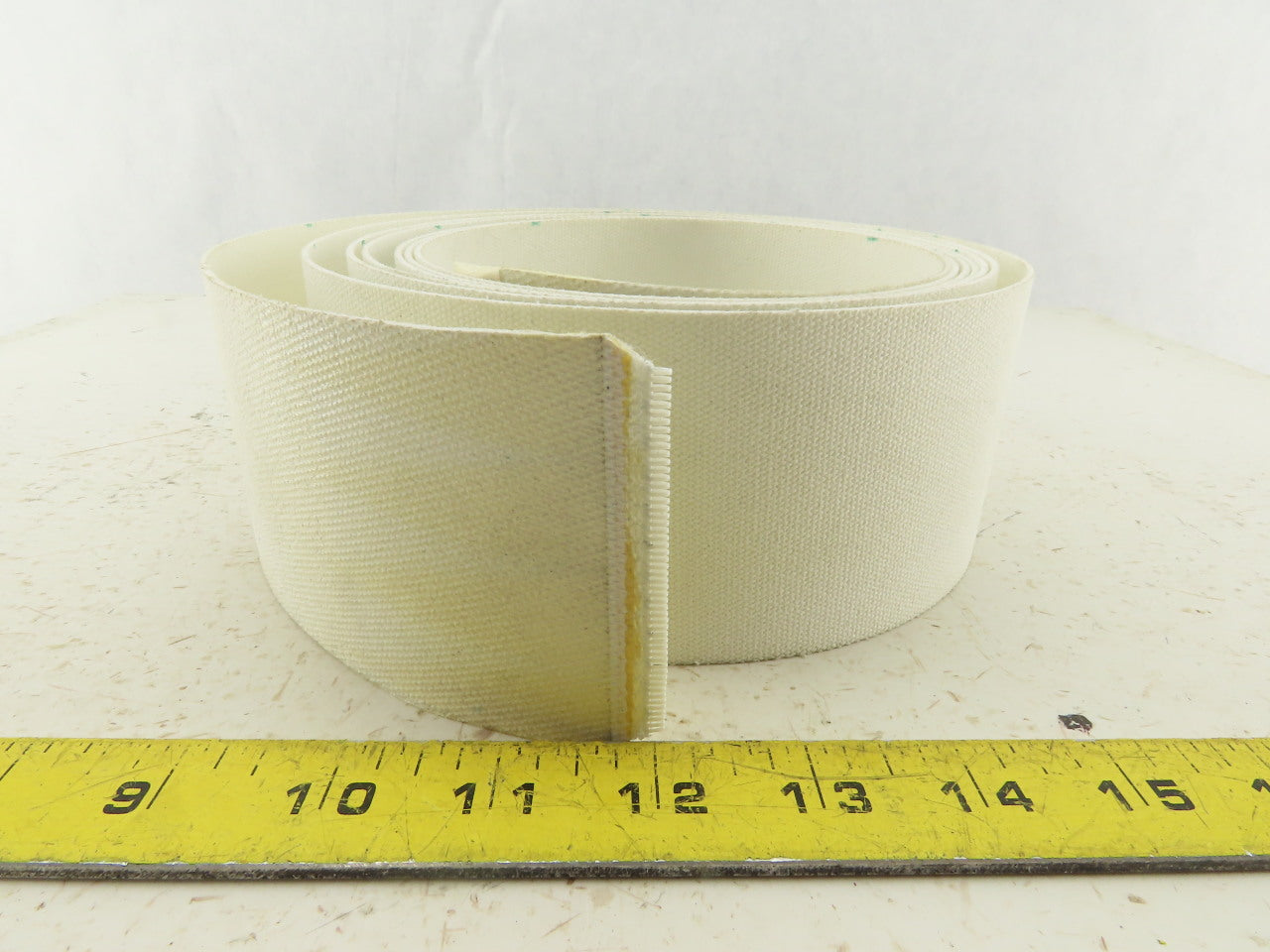 Midwest Industrial Rubber MIR Plastic Spiral Lace Conveyor Belt 3336mm x 70mm