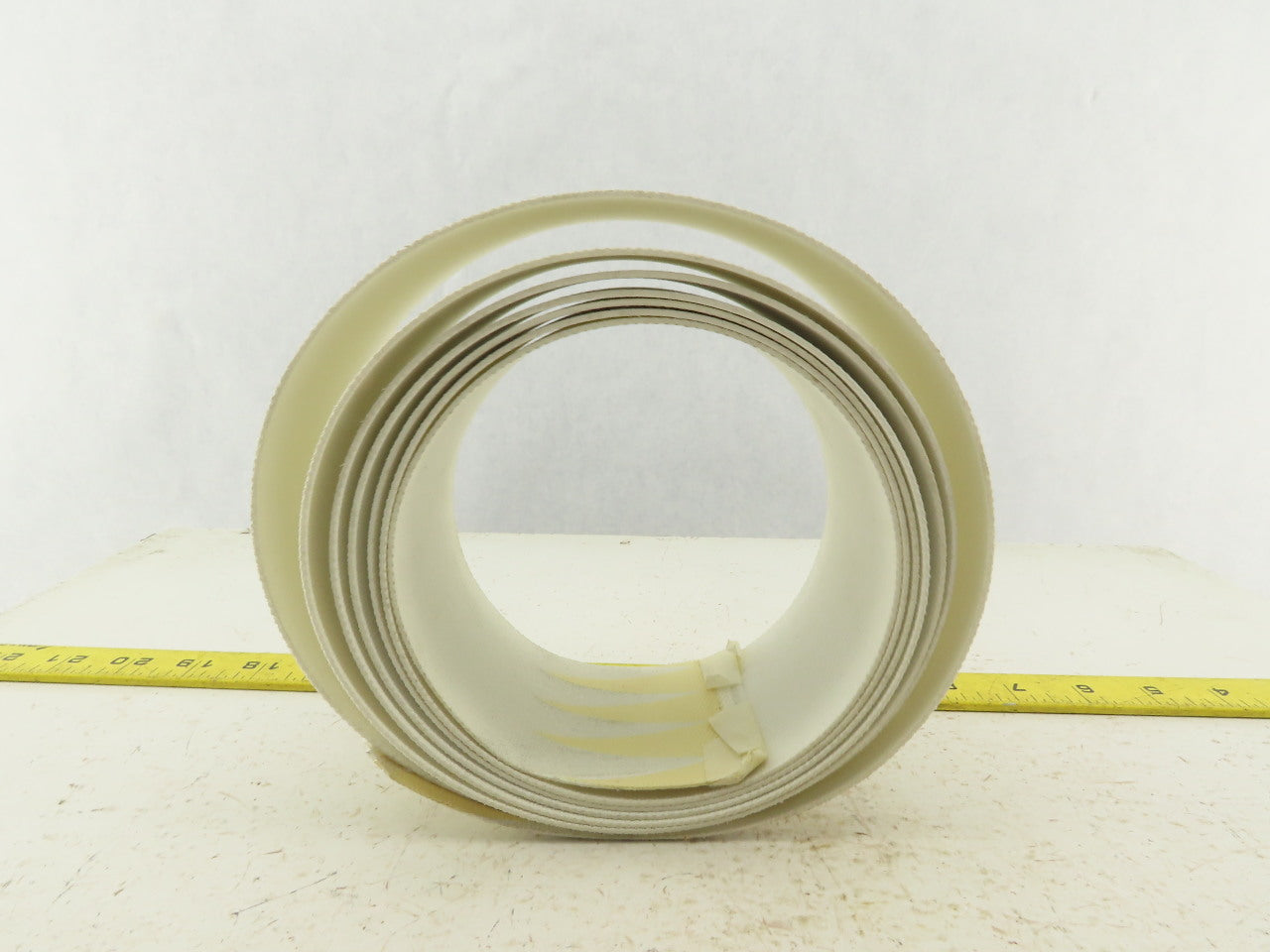 Midwest Industrial Rubber MIR Plastic Spiral Lace Conveyor Belt 3336mm x 70mm
