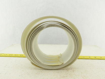 Midwest Industrial Rubber MIR Plastic Spiral Lace Conveyor Belt 3336mm x 70mm