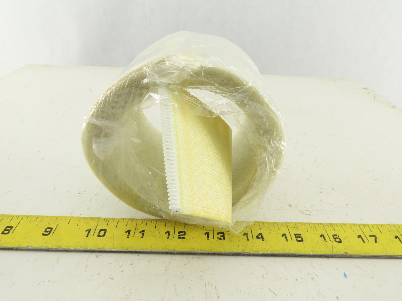 Midwest Industrial Rubber MIR Plastic Spiral Lace Conveyor Belt 130.75" x 2.375"
