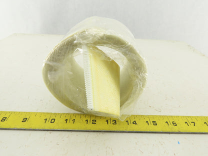 Midwest Industrial Rubber MIR Plastic Spiral Lace Conveyor Belt 130.75" x 2.375"