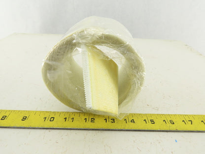 Midwest Industrial Rubber MIR Plastic Spiral Lace Conveyor Belt 130.75" x 2.375"