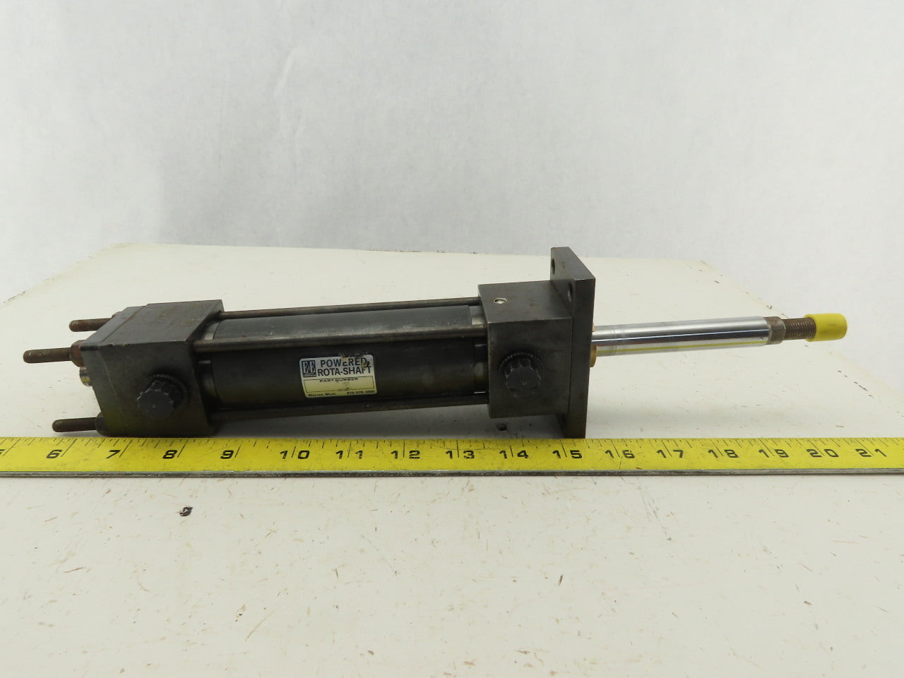 Parker 1-1/2" Bore 4-1/8" Stroke Swing Clamp Double Acting Air Cylinder