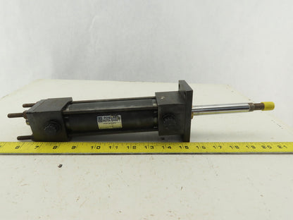 Parker 1-1/2" Bore 4-1/8" Stroke Swing Clamp Double Acting Air Cylinder