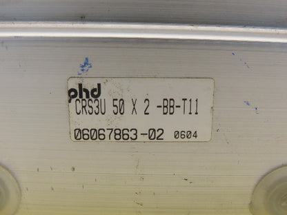 PHD CRS3U 50 X 2-BB-T11 Pneumatic Air Cylinder 50mm Bore 2" Stroke Double Acting