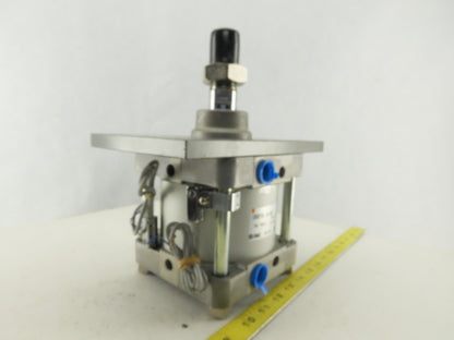 SMC CDS2F125-35-A54 125mm Bore 35mm Stroke Air Cylinder With Position Sensors