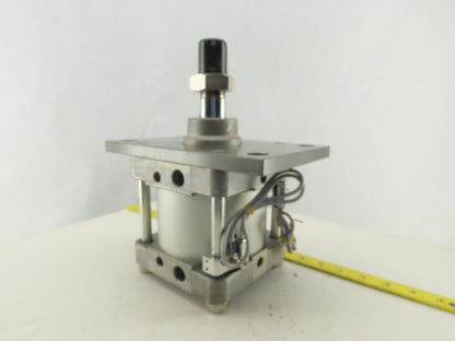 SMC CDS2F125-35-A54 125mm Bore 35mm Stroke Air Cylinder With Position Sensors