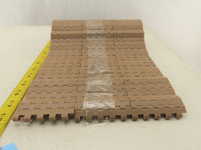 Regina Matveyor 10" Wide 1-1/4" Pitch Side Flexing Conveyor Mat Top Chain 27"
