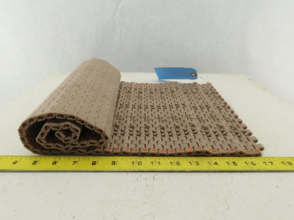 Regina Matveyor 10" Wide 1-1/4" Pitch Side Flexing Conveyor Mat Top Chain 27"