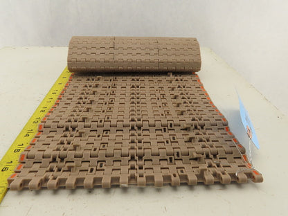 Regina Matveyor 10" Wide 1-1/4" Pitch Side Flexing Conveyor Mat Top Chain 27"