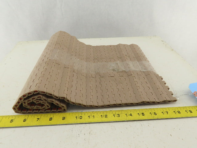 Regina Matveyor 10" Wide 1-1/4" Pitch Side Flexing Conveyor Mat Top Chain 27"