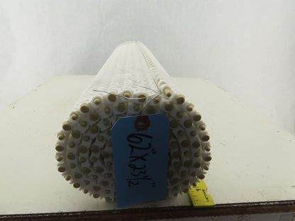 23-1/2" Open Link Smooth Top Conveyor Mat Table Top Chain 62"