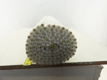 23-1/2" Open Link Smooth Top Conveyor Mat Table Top Chain 62"