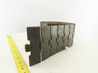 Regina S815 Flite Top 4-1/2" Wide Carbon Steel Flexible Conveyor Chain 9'7"