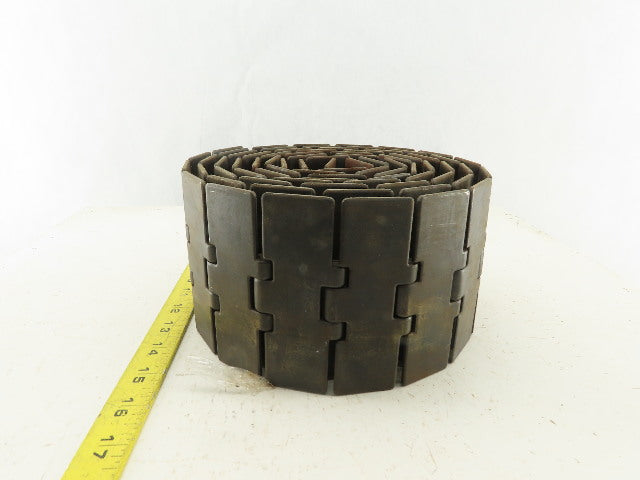 Regina S815 Flite Top 4-1/2" Wide Carbon Steel Flexible Conveyor Chain 9'7"