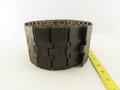 Regina S815 Flite Top 4-1/2" Wide Carbon Steel Flexible Conveyor Chain 9'7"