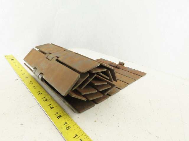 Ammeraal Beltech S 810-K750 7-1/2" Steel Slat Top Conveyor Chain 34"
