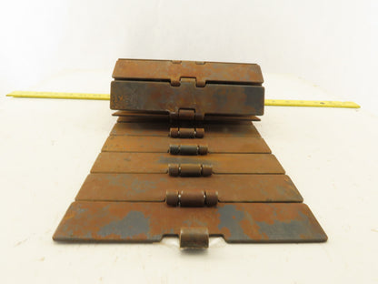 Ammeraal Beltech S 810-K750 7-1/2" Steel Slat Top Conveyor Chain 34"