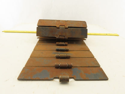 Ammeraal Beltech S 810-K750 7-1/2" Steel Slat Top Conveyor Chain 34"