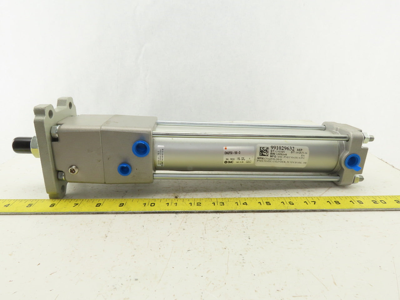 SMC Smc CN2F50-190-D Pneumatic Cylinder 50mm Bore 190mm Stroke W/CAN2-50D-UA