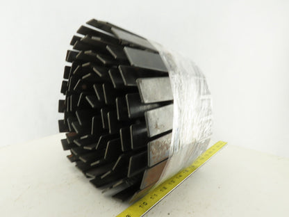 Rex 881 7-1/2" Carbon Steel Flat Top Side Flexing Conveyor Chain 10'9"