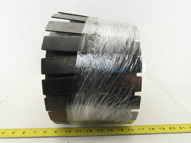 Rex 881 7-1/2" Carbon Steel Flat Top Side Flexing Conveyor Chain 10'9"