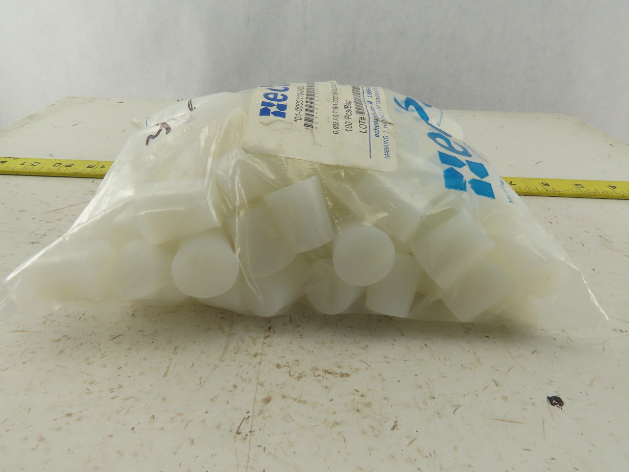 Necho 0.938x0.719/1.000 #3 Silicone Flangeless Plug Bag of 100