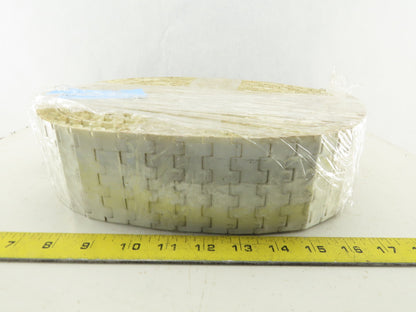 3" Straight Run Flat Top Table Top Conveyor Chain 42'8"