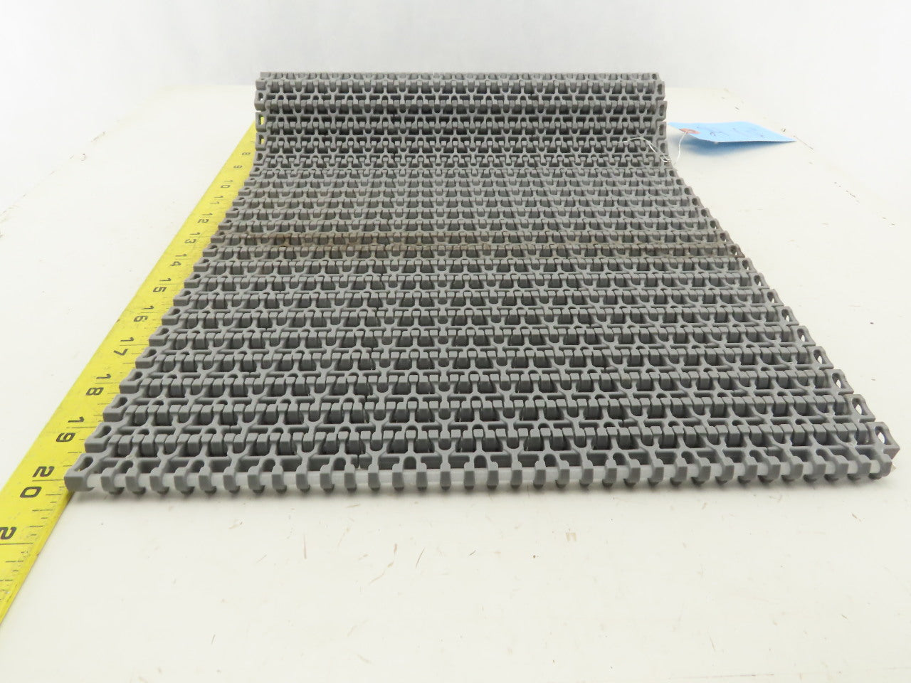 Interlox 1100 300mm Wide Rubber Grip Flexible Conveyor Mat Chain 24"