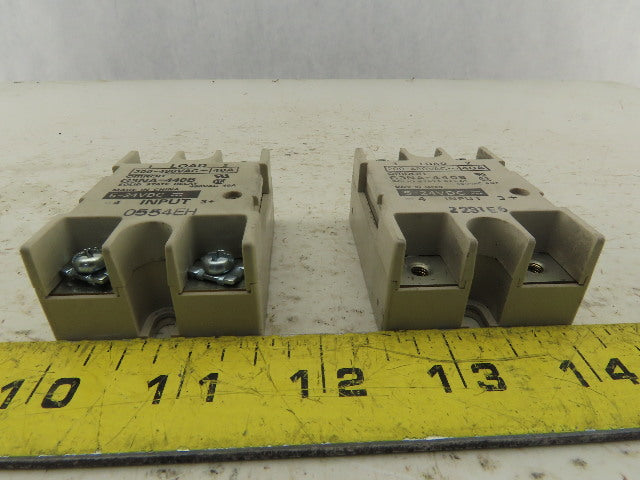 Omron G3NA-110B 4-24VDC Solid State Relay 200-480V 40A Lot Of 2